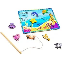 Развивающая игра PuzzleOk Рыбалка А4 на магнитах P-OK-27 (2017618488)