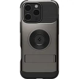 Оригінальний протиударний чохол Spigen Slim Armor (MagFit) MagSafe для iPhone 16 Pro Max Gunmetal ACS08033 - мініатюра 5
