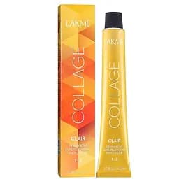 Суперосветительная крем-краска для волос Lakme Collage Clair Superblonding Creme 1+2 тон 12/17 (пепельный яркий блондин) 60 мл