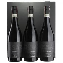 Вино Cesari Amarone Bosan 1997 + 2000 + 2001, червоне, сухе, 2,25 л (3 пляшки по 0,75 л)