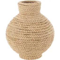 Ваза J-line из ротанга бежевая 52 см (46359)