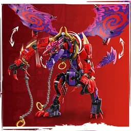 Конструктор LEGO Ninjago Громовержець Дракон Хаосу 668 деталей (71832) - мініатюра 5