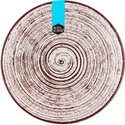 Тарілка Eat&Drink, 19 см, світло-сіра