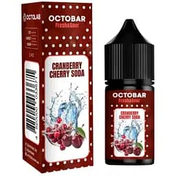 Набір компонентів для самозамісу сольової заправки Octobar Fresh & Sour 10 мл Cranberry Cherry Soda Журавлина Вишня Содова, 0-50 мг (18497)