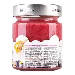 Мед-крем Beehive FruBee, з чорною смородиною, 250 г (823882) - мініатюра 5
