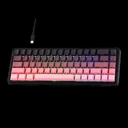 Ігрова дротова магнітна клавіатура AJAZZ AK680 MAX / RGB / Magnetic Switch / 8К / Pink - мініатюра 2
