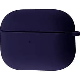 Чехол для наушников Silicone Case + Carbine для AirPods Pro 2 Midnight Blue [90791]