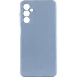 Чехол TPU Getman Liquid Silk Full Camera для Samsung Galaxy A26 5G Голубой / Lilac Blue