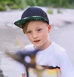 Кепка Buff KIDS TRUCKER CAP nimke black Черный
