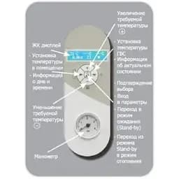 Електричний котел Mora Top EK 12K Comfort GRAY 12 - мініатюра 5