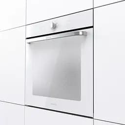 Духова шафа Gorenje електрична 77 л, A, пара, дисплей, макс.темпер.-300, білий - мініатюра 3