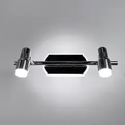 Бра Line F для інтер'єрного підсвічування на 2 плафони у хромовому корпусі Арт. 8424/2 CH