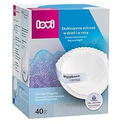 Лактационные прокладки Lovi День и ночь 40 шт. (19/602)