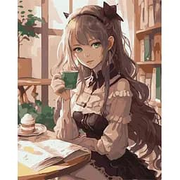 Картина за номерами Ideyka Витончена красуня 40x50 см (KHO8344)