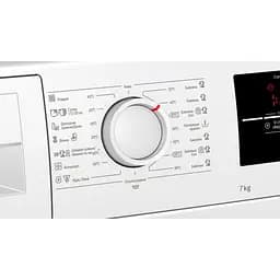 Пральна машина Bosch з фронтальним завантаженням WAJ20170UA, 7кг, 1000, A+++(-20%), 60см, Дисплей, Білий (WAJ20170UA) - мініатюра 4
