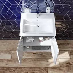 Тумба підвісна AM.PM X - Joy 55 см з умивальником M85-FHX0551-WC0551WG38 - мініатюра 3