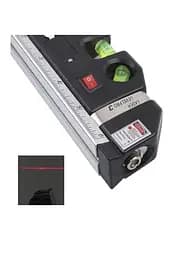 Лазерний будівельний рівень 4 в 1 з рулеткою та лінійкою Laser Level Pro нивелир три лазерні лінії - мініатюра 4