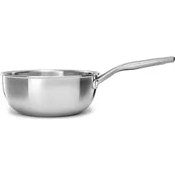 Ківш KitchenAid Multi-Ply Stainless Steel кухарський 20 см 2.3 л (CC003255-001) - мініатюра 3