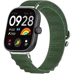 Ремінець DK CDK для Xiaomi Redmi Watch 5 Polyester Alpine Loop (018837) (green) - мініатюра 3