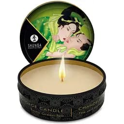 Масажна свічка Shunga Mini Massage Candle - Exotic Green Tea (30 мл)