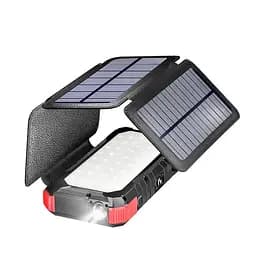 Зовнішній акумулятор на сонячній панелі 20000mAh PN-W12Pro Solar Power bank - мініатюра 8