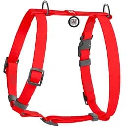 Шлейка для собак Waudog Waterproof водостойкая анатомическая Н-образная с QR-паспортом, пластиковая пряжка-фастекс, XL