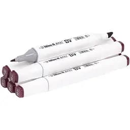 Скетч-маркер двусторонний Bavi №1, на спиртовой основе, 10 шт.