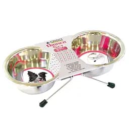 Миска для собак Croci на підставці 0.95 л 16 см 2 шт.