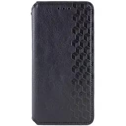 Шкіряний чохол-книжка GETMAN Cubic (PU) для Apple iPhone 12 Pro / 12 (6.1) Чорний
