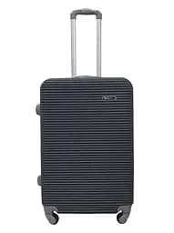 Валіза середня M ABS-пластик Milano bag 004 66×44×28,5см 75л Сірий