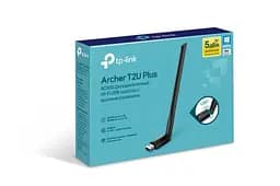 Мережевий адаптер USB TP-Link Archer T2U Plus/AC600 Wireless 802.11ac Dual Band USB Adapter USB 2.0 - мініатюра 3