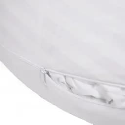 Подушка для вагітних та годування MirSon №5018 Color Line Stripe White 30х170 см біла (2200010969788) - мініатюра 3