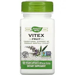 Натуральная добавка Nature's Way Vitex Fruit, 100 вегакапсул