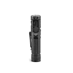 Ліхтар ручний Videx A232R, Black, 1000 Лм, 5000K, до 140 м, 8 режимів роботи, лінзи із загартованого скла, світлодіод Luminus SST20 / 2xSMD2835, акумулятор (Li-ion 18650 2200mAh), Type-C, IP66 (VLF-A232R) - мініатюра 2