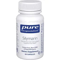 Силімарин Pure Encapsulations Silymarin 60 капсул