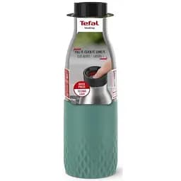 Tefal Термобутылка Bludrop, 500мл, диам70, t холл. 24г, гар.12г, нерж.сталь+пластик, зеленый