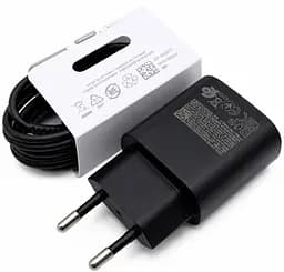 Швидкісний зарядний пристрій EP-TA800 Super Fast Charging Type-C з кабелем 1 м чорний - мініатюра 2