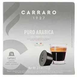 Кава в капсулах Carraro Dolce Gusto Puro Arabica, 16 капсул