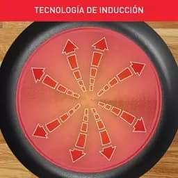 Сковорода Tefal Force 28 см, Titanium 2X (C2920602), з двошаровим титановим антипригарним покриттям - мініатюра 5