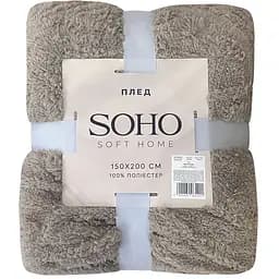 Плед Soho Soft Home 150x200 см Rasch Latte (A120057)