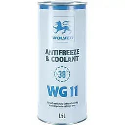 Антифриз Wolver Antifreeze & Coolant WG11 синій 1.5 л