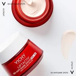 Антивіковий крем для корекції пігментних плям та зморшок Vichy Liftactiv В3 SPF50 50 мл - мініатюра 3