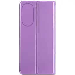Шкіряний чохол-книжка GETMAN Elegant (PU) для Oppo A17k Бузковий - мініатюра 8