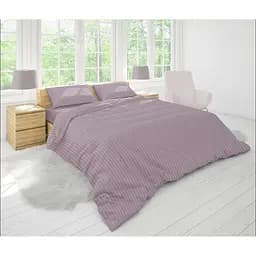 Простирадло MirSon Бязь 17-0618 Stripe Purple 160х110 см (2200008203597)