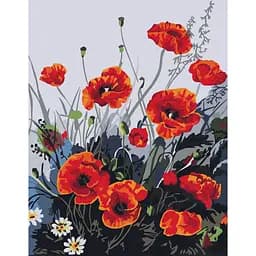 Картина за номерами ArtCraft Барвисті маки 40x50 см (13105-AC)