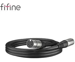 Мікрофонний кабель XLR Male — XLR Female Fifine L-9 3м - мініатюра 4