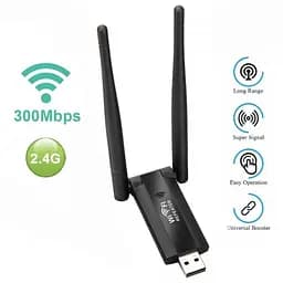 USB-транслятор підсилювач WiFi сигналу на 2 антени - мініатюра 3