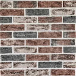Самоклеюча 3D панель Sticker Wall під цеглу клінкер помаранчевий 700x700x4мм 414 SW-00000769