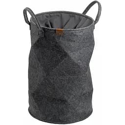 Кошик для білизни Kela Fay темно-сірий 50х33 см (24491)