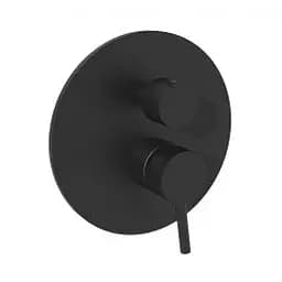 Змішувач для ванни/душу на 3 споживача Paffoni Light black matt LIG019NO, Чорний матовий